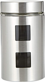 Harmony Canister With Coat 4 Pieces Set, Glass/Stainless Steel - Al Kabayel Discount CentreHarmony Canister With Coat 4 Pieces Set, Glass/Stainless SteelJars & Food SaversHARMONYAl Kabayel Discount Centre