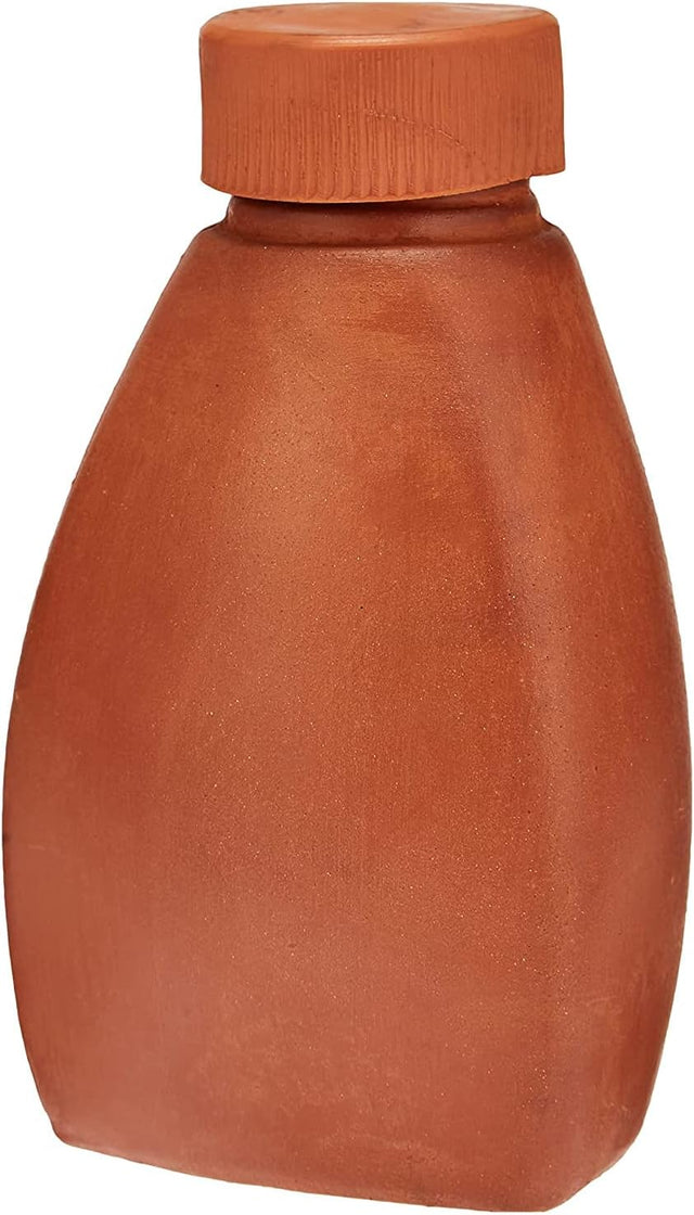 Harmony Clay Earthen Triangle Bottle - 300ML - Al Kabayel Discount CentreHarmony Clay Earthen Triangle Bottle - 300MLWater BottlesHARMONYAl Kabayel Discount Centre
