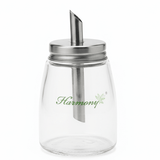 Harmony Compact Glass Sugar Doser with Silver Metal Lid for Coffee, Tea & Dining Tables – 150ml - Al Kabayel Discount CentreHarmony Compact Glass Sugar Doser with Silver Metal Lid for Coffee, Tea & Dining Tables – 150mlKitchen Utensils & GadgetsHARMONYAl Kabayel Discount Centre