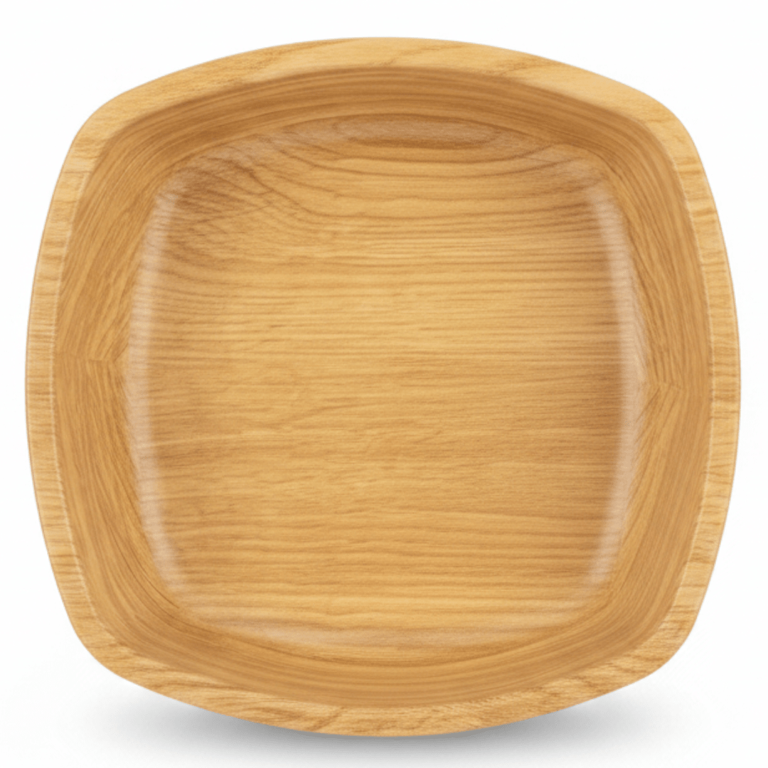 Harmony Elegant Wood Grain Square Melamine Serving Plate Premium Quality Dining 25×25 cm - Al Kabayel Discount CentreHarmony Elegant Wood Grain Square Melamine Serving Plate Premium Quality Dining 25×25 cmServing TraysHARMONYAl Kabayel Discount Centre