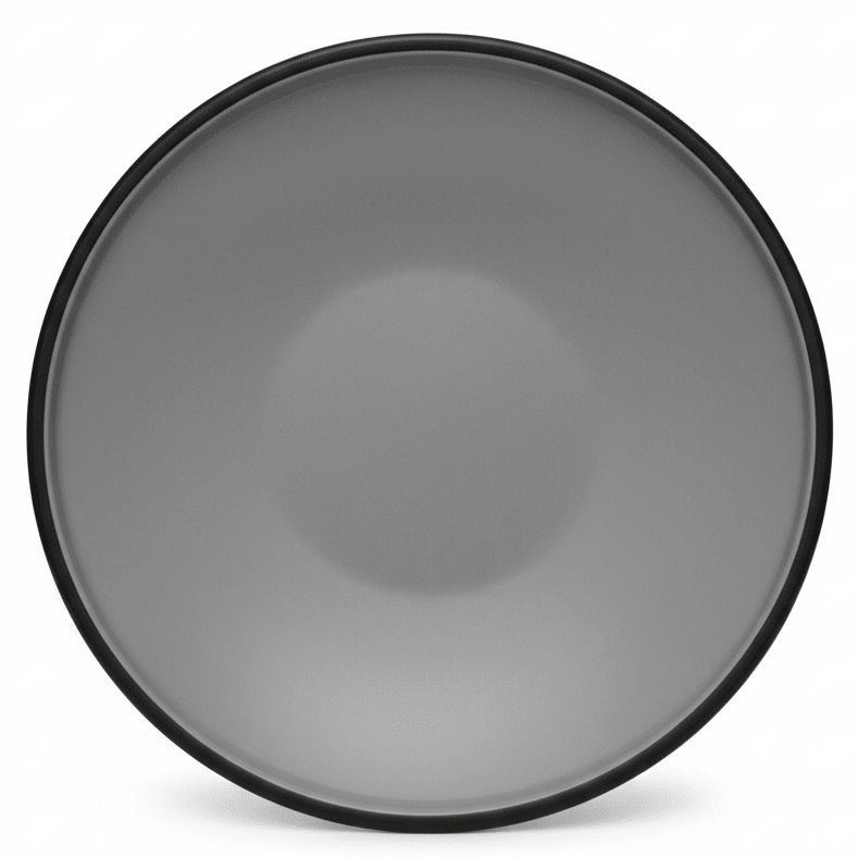 Harmony Gray Deep Round Melamine Plate Versatile Serving Dish for Pasta, Curry and Main Meals – 10 Inch - Al Kabayel Discount CentreHarmony Gray Deep Round Melamine Plate Versatile Serving Dish for Pasta, Curry and Main Meals – 10 InchPlatesHARMONYAl Kabayel Discount Centre