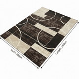 Harmony Kristal polyester Carpet – Brown & Dark Vizon Made in Turkey - 200×290 cm - Al Kabayel Discount CentreHarmony Kristal polyester Carpet – Brown & Dark Vizon Made in Turkey - 200×290 cmDoormatsHARMONYAl Kabayel Discount Centre
