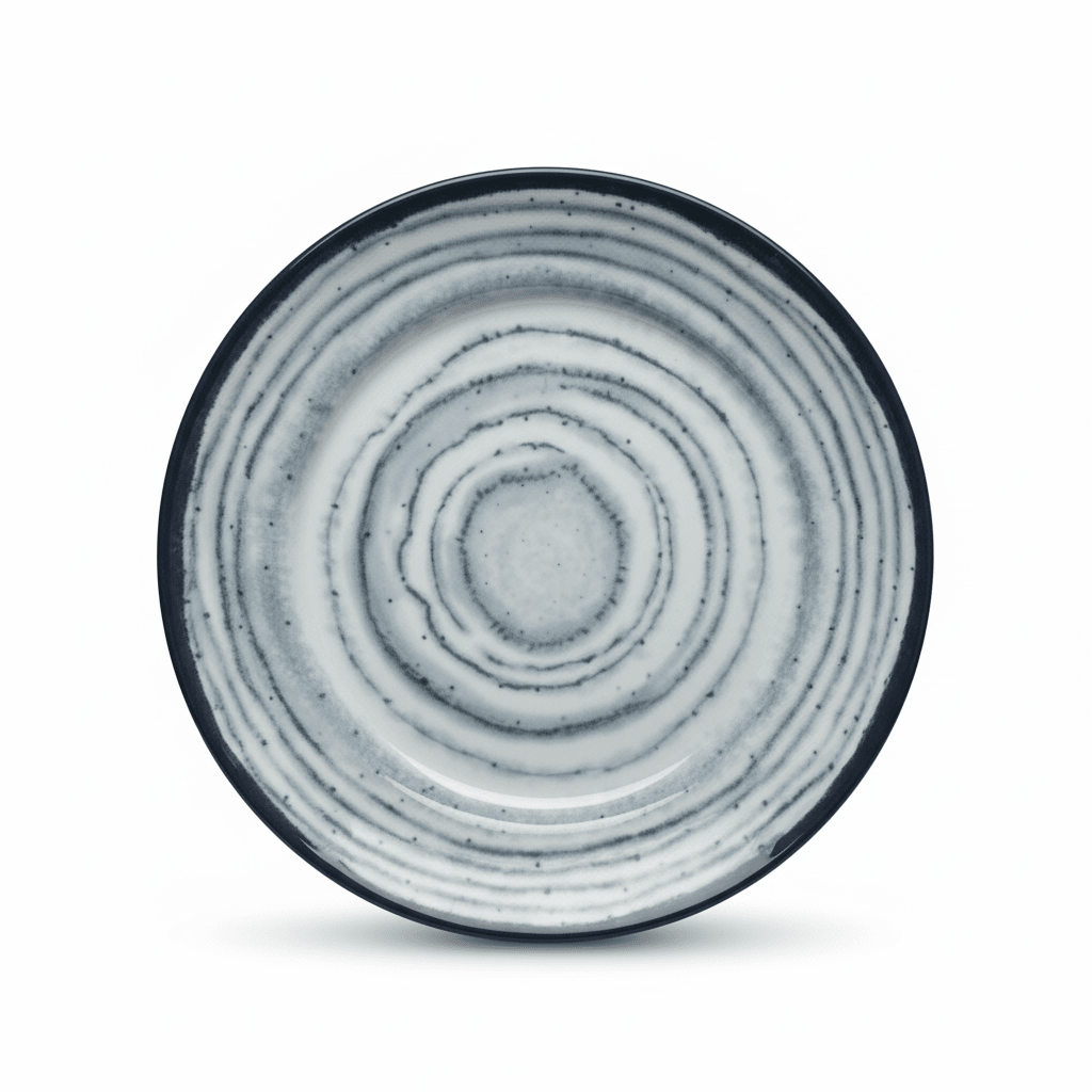 Harmony Melamine Blue Elegant Design Round Dinner Plate Stylish Dining Plate for Home and Hospitality Use – 10.6 Inch - Al Kabayel Discount CentreHarmony Melamine Blue Elegant Design Round Dinner Plate Stylish Dining Plate for Home and Hospitality Use – 10.6 InchPlatesHARMONYAl Kabayel Discount Centre