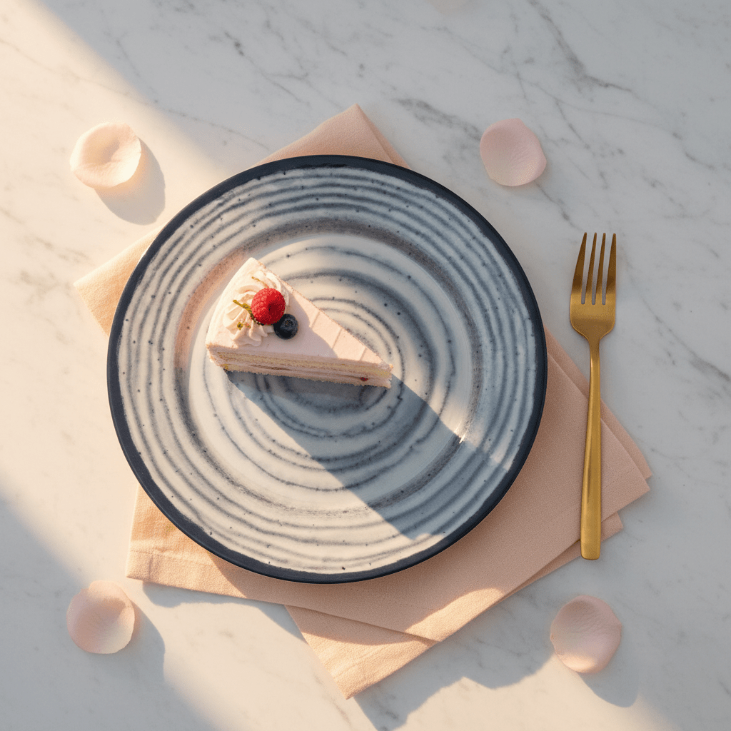 Harmony Melamine Blue Elegant Pattern Round Dessert Plate Decorative Serving Plate for Cakes and Sweets – 7.5 Inch - Al Kabayel Discount CentreHarmony Melamine Blue Elegant Pattern Round Dessert Plate Decorative Serving Plate for Cakes and Sweets – 7.5 InchPlatesHARMONYAl Kabayel Discount Centre