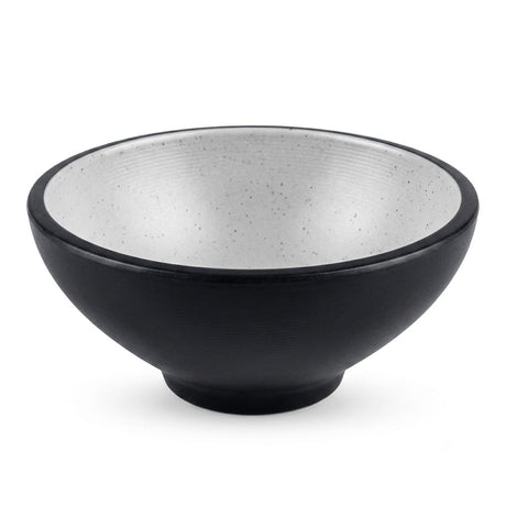 Harmony Melamine Bowl – 12×5 cm – Gray & Black - Al Kabayel Discount CentreHarmony Melamine Bowl – 12×5 cm – Gray & BlackBowlsHARMONYAl Kabayel Discount Centre