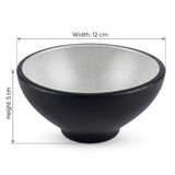 Harmony Melamine Bowl – 12×5 cm – Gray & Black - Al Kabayel Discount CentreHarmony Melamine Bowl – 12×5 cm – Gray & BlackBowlsHARMONYAl Kabayel Discount Centre