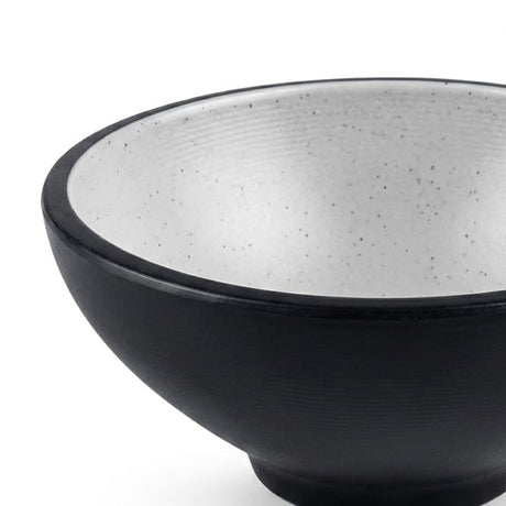 Harmony Melamine Bowl – 12×5 cm – Gray & Black - Al Kabayel Discount CentreHarmony Melamine Bowl – 12×5 cm – Gray & BlackBowlsHARMONYAl Kabayel Discount Centre