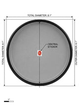 Harmony Melamine Deep Plate 8.1" – Gray & Black - Al Kabayel Discount CentreHarmony Melamine Deep Plate 8.1" – Gray & BlackPlatesHARMONYAl Kabayel Discount Centre