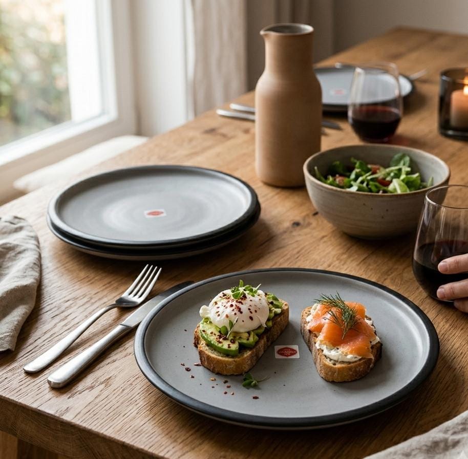 Harmony Melamine Deep Plate 8.1" – Gray & Black - Al Kabayel Discount CentreHarmony Melamine Deep Plate 8.1" – Gray & BlackPlatesHARMONYAl Kabayel Discount Centre