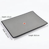 Harmony Melamine Rectangular Plate 30×20 cm – Gray & Black - Al Kabayel Discount CentreHarmony Melamine Rectangular Plate 30×20 cm – Gray & BlackPlatesHARMONYAl Kabayel Discount Centre