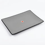 Harmony Melamine Rectangular Plate 30×20 cm – Gray & Black - Al Kabayel Discount CentreHarmony Melamine Rectangular Plate 30×20 cm – Gray & BlackPlatesHARMONYAl Kabayel Discount Centre