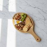 Harmony Oval Wood Grain Melamine Pizza Serving Plate Lightweight Durable 24×18 cm - Al Kabayel Discount CentreHarmony Oval Wood Grain Melamine Pizza Serving Plate Lightweight Durable 24×18 cmServing TraysHARMONYAl Kabayel Discount Centre