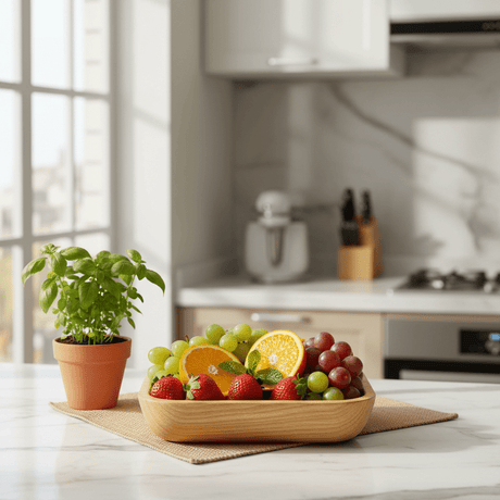 Harmony Premium Wood Grain Pattern Square Melamine Serving Bowl Durable Food Safe 18×18 cm - Al Kabayel Discount CentreHarmony Premium Wood Grain Pattern Square Melamine Serving Bowl Durable Food Safe 18×18 cmBowlsHARMONYAl Kabayel Discount Centre