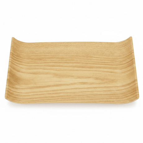 Harmony Premium Wood Grain Rectangular Melamine Serving Plate Durable Food Safe 10.5 Inch - Al Kabayel Discount CentreHarmony Premium Wood Grain Rectangular Melamine Serving Plate Durable Food Safe 10.5 InchServing TraysHARMONYAl Kabayel Discount Centre