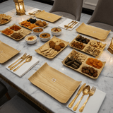 Harmony Premium Wood Grain Rectangular Melamine Serving Plate Durable Food Safe 10.5 Inch - Al Kabayel Discount CentreHarmony Premium Wood Grain Rectangular Melamine Serving Plate Durable Food Safe 10.5 InchServing TraysHARMONYAl Kabayel Discount Centre