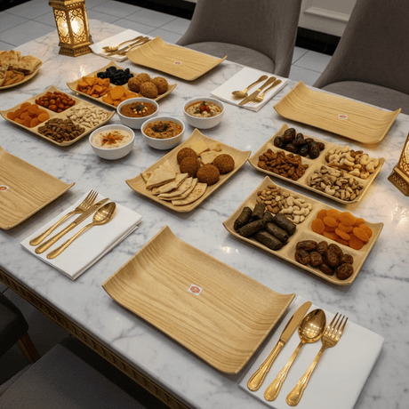 Harmony Premium Wood Grain Rectangular Melamine Serving Plate Durable Food Safe 10.5 Inch - Al Kabayel Discount CentreHarmony Premium Wood Grain Rectangular Melamine Serving Plate Durable Food Safe 10.5 InchServing TraysHARMONYAl Kabayel Discount Centre