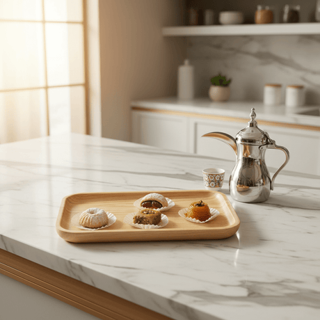 Harmony Premium Wood Grain Rectangular Melamine Serving Plate Medium Size Durable 30×20 cm - Al Kabayel Discount CentreHarmony Premium Wood Grain Rectangular Melamine Serving Plate Medium Size Durable 30×20 cmServing TraysHARMONYAl Kabayel Discount Centre