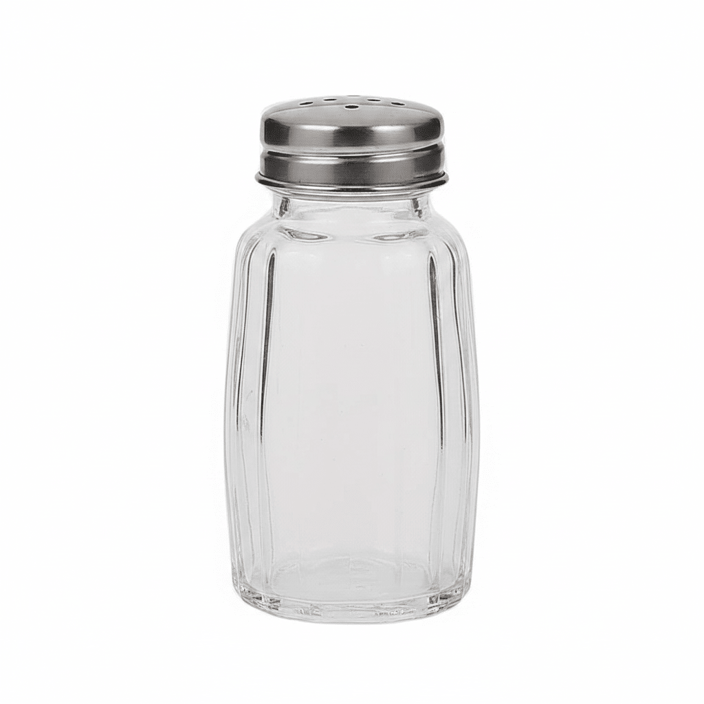 Harmony Salt & Pepper Shaker Set – 2 Pcs - Clear Glass with Stainless Steel Lid - Al Kabayel Discount CentreHarmony Salt & Pepper Shaker Set – 2 Pcs - Clear Glass with Stainless Steel LidKitchen Utensils & GadgetsHARMONYAl Kabayel Discount Centre