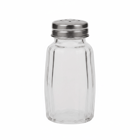 Harmony Salt & Pepper Shaker Set – 2 Pcs - Clear Glass with Stainless Steel Lid - Al Kabayel Discount CentreHarmony Salt & Pepper Shaker Set – 2 Pcs - Clear Glass with Stainless Steel LidKitchen Utensils & GadgetsHARMONYAl Kabayel Discount Centre