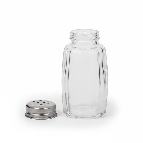 Harmony Salt & Pepper Shaker Set – 2 Pcs - Clear Glass with Stainless Steel Lid - Al Kabayel Discount CentreHarmony Salt & Pepper Shaker Set – 2 Pcs - Clear Glass with Stainless Steel LidKitchen Utensils & GadgetsHARMONYAl Kabayel Discount Centre