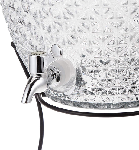 Harmony Table Top 10L Glass Dispenser with Metal Stand - Al Kabayel Discount CentreHarmony Table Top 10L Glass Dispenser with Metal StandJugsHARMONYAl Kabayel Discount Centre