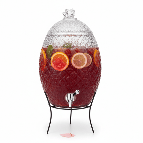 Harmony Table Top 10L Glass Dispenser with Metal Stand - Al Kabayel Discount CentreHarmony Table Top 10L Glass Dispenser with Metal StandJugsHARMONYAl Kabayel Discount Centre