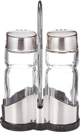 Harmony Table Top 2-Piece Salt & Pepper Set with Metal Rack - Al Kabayel Discount CentreHarmony Table Top 2-Piece Salt & Pepper Set with Metal RackKitchen Utensils & GadgetsHARMONYAl Kabayel Discount Centre