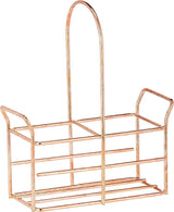 Harmony Table Top 2-Piece Spice Shaker Set - 90ml - Rose Gold & Clear Glass