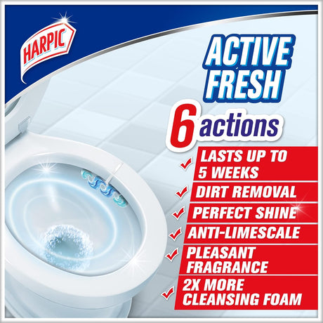 Harpic Marine Splash Toilet Blocks Multicolour 35grams - Al Kabayel Discount CentreHarpic Marine Splash Toilet Blocks Multicolour 35gramsHousehold CleaningHARPICAl Kabayel Discount Centre
