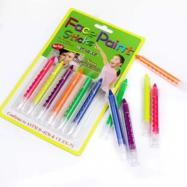 Hauba Face Painting Stick 6Pcs 600Z - Al Kabayel Discount CentreHauba Face Painting Stick 6Pcs 600ZPaintsHAUBAAl Kabayel Discount Centre