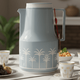 HB 1 Liter Thermal Vacuum Flask – Blue & White Double Wall Insulated Beverage Server - Al Kabayel Discount CentreHB 1 Liter Thermal Vacuum Flask – Blue & White Double Wall Insulated Beverage ServerThermosHBAl Kabayel Discount Centre