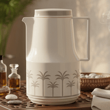 HB 1 Liter Thermal Vacuum Flask – White & Gray Double Wall Insulated Coffee & Tea Server - Al Kabayel Discount CentreHB 1 Liter Thermal Vacuum Flask – White & Gray Double Wall Insulated Coffee & Tea ServerThermosHBAl Kabayel Discount Centre