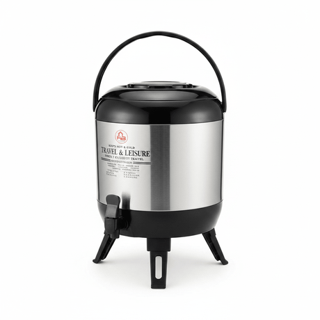 HB Stainless Steel Insulated Water Jug 6L – Hot & Cold Beverage Dispenser - Al Kabayel Discount CentreHB Stainless Steel Insulated Water Jug 6L – Hot & Cold Beverage DispenserJugsHBAl Kabayel Discount Centre
