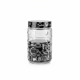 Herevin Glass Storage Jar with Black Lid - 18×10cm / 22×10cm - Al Kabayel Discount CentreHerevin Glass Storage Jar with Black Lid - 18×10cm / 22×10cmJars & Food SaversHEREVINAl Kabayel Discount Centre