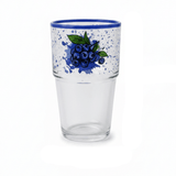 Hervin Glass Tumbler 350cc – Blueberry Print | 12×7.5cm - Al Kabayel Discount CentreHervin Glass Tumbler 350cc – Blueberry Print | 12×7.5cmTumblersHERVINAl Kabayel Discount Centre