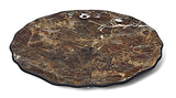 Hi - Luxe 29pcs Round Melamine Dinnerware Set, Black/Brown Stone Wave Edge Design - Al Kabayel Discount CentreHi - Luxe 29pcs Round Melamine Dinnerware Set, Black/Brown Stone Wave Edge DesignDinnerware SetsHI - LUXEAl Kabayel Discount Centre