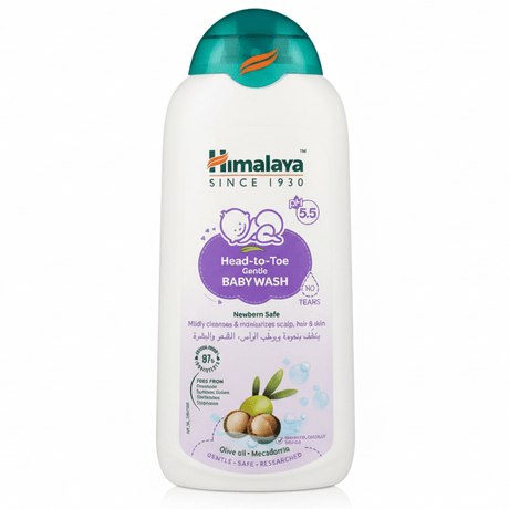 Himalaya Head - to - Toe Gentle Baby Wash 400ml - Al Kabayel Discount CentreHimalaya Head - to - Toe Gentle Baby Wash 400mlBaby ProductsHIMALAYAAl Kabayel Discount Centre