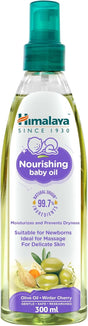 Himalaya Nourishing Baby Oil 300ml – Olive Oil & Winter Cherry | Pump Dispenser - Al Kabayel Discount CentreHimalaya Nourishing Baby Oil 300ml – Olive Oil & Winter Cherry | Pump DispenserBaby ProductsHIMALAYAAl Kabayel Discount Centre
