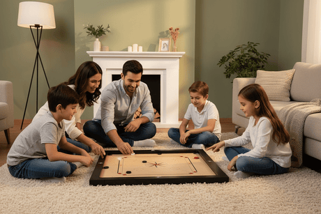 Himco Wooden Carrom Board 24x24 cm – Medium Size Family Game Board - Al Kabayel Discount CentreHimco Wooden Carrom Board 24x24 cm – Medium Size Family Game BoardToysHIMCOAl Kabayel Discount Centre