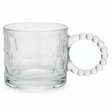 HM Clear Glass Tea Cup with Unique Artistic Handle Design, Minimalist Drinkware 150ml - Al Kabayel Discount CentreHM Clear Glass Tea Cup with Unique Artistic Handle Design, Minimalist Drinkware 150mlMugsHMAl Kabayel Discount Centre