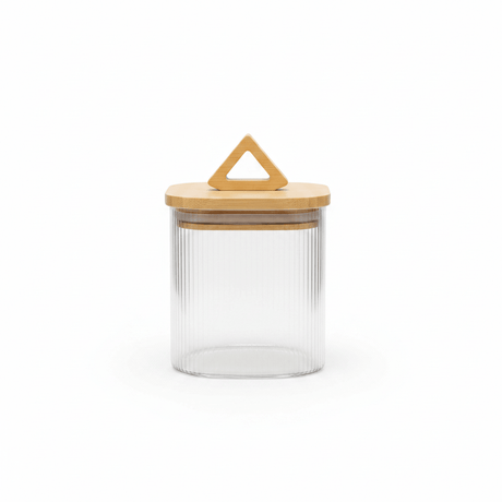 HM Glass Canister with Wooden Lid - 10×10cm / 15×10cm / 20×10cm / 25×10cm - Al Kabayel Discount CentreHM Glass Canister with Wooden Lid - 10×10cm / 15×10cm / 20×10cm / 25×10cmJars & Food SaversHMAl Kabayel Discount Centre