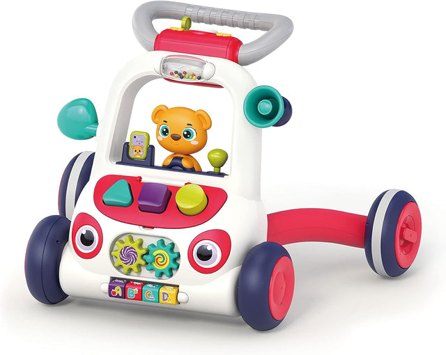 Hola Baby Walker, Adjustable Speed Mechanism, Storage Tray/Compartment, Non - Slip Handle, Built - in - Sensor, Ultra - Wide Design 57cm Gap Between Rear Wheel, Interactive Features - Al Kabayel Discount CentreHola Baby Walker, Adjustable Speed Mechanism, Storage Tray/Compartment, Non - Slip Handle, Built - in - Sensor, Ultra - Wide Design 57cm Gap Between Rear Wheel, Interactive FeaturesBaby & toddler toysHOLAAl Kabayel Discount Centre