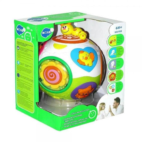 Hola Catch Me Activity Ball, Rool - Spin and Learn, Exploration & Curiosity for Kids - Al Kabayel Discount CentreHola Catch Me Activity Ball, Rool - Spin and Learn, Exploration & Curiosity for KidsBaby & toddler toysHOLAAl Kabayel Discount Centre