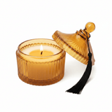 Home Fragrance Amber & Ginger Lily Luxury Aromatherapy Candle with Premium Glass Jar – 10 cm - Al Kabayel Discount CentreHome Fragrance Amber & Ginger Lily Luxury Aromatherapy Candle with Premium Glass Jar – 10 cmHome FragrancesHOME FRAGRANCEAl Kabayel Discount Centre