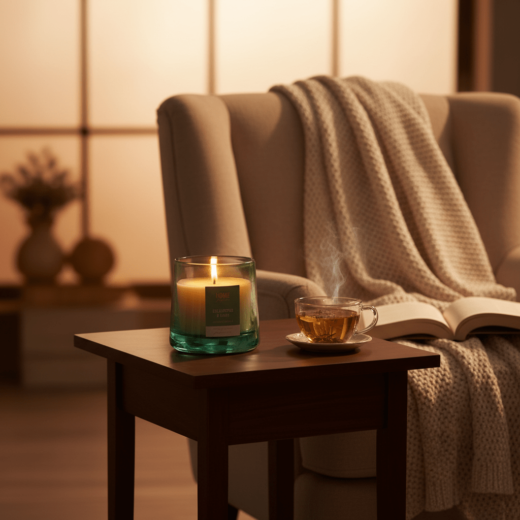 Home Fragrance Eucalyptus & Mint Spa Inspired Scented Candle for Relaxation – 12 × 10 cm - Al Kabayel Discount CentreHome Fragrance Eucalyptus & Mint Spa Inspired Scented Candle for Relaxation – 12 × 10 cmHome FragrancesHOME FRAGRANCEAl Kabayel Discount Centre
