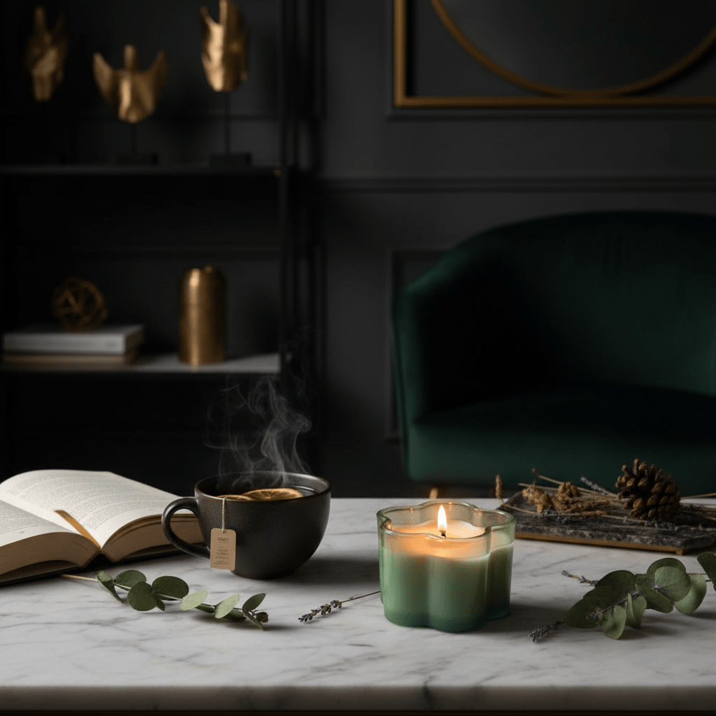 Home Fragrance Lakeside Forest Nature Inspired Scented Candle for Relaxation – 8 × 6 cm - Al Kabayel Discount CentreHome Fragrance Lakeside Forest Nature Inspired Scented Candle for Relaxation – 8 × 6 cmHome FragrancesHOME FRAGRANCEAl Kabayel Discount Centre
