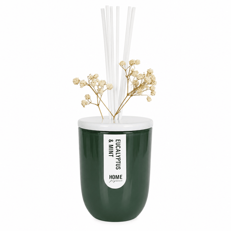 Home Fragrance Reed Diffuser – Eucalyptus & Mint 100ml - Al Kabayel Discount CentreHome Fragrance Reed Diffuser – Eucalyptus & Mint 100mlHome FragrancesHOME FRAGRANCEAl Kabayel Discount Centre
