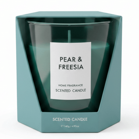 Home Fragrance Scented Candle in Glass Cup | Luxury Aromatherapy Candle | 8×7cm | Amber & Ginger Lily / Pear & Freesia / Clean Cotton / Maple Leaf & Apple - Al Kabayel Discount CentreHome Fragrance Scented Candle in Glass Cup | Luxury Aromatherapy Candle | 8×7cm | Amber & Ginger Lily / Pear & Freesia / Clean Cotton / Maple Leaf & AppleHome FragrancesHOME FRAGRANCEAl Kabayel Discount Centre