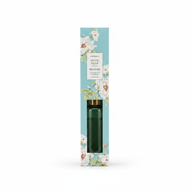 Home Fragrance White Musk Reed Diffuser 100ml - Al Kabayel Discount CentreHome Fragrance White Musk Reed Diffuser 100mlHome FragrancesHOME FRAGRANCEAl Kabayel Discount Centre