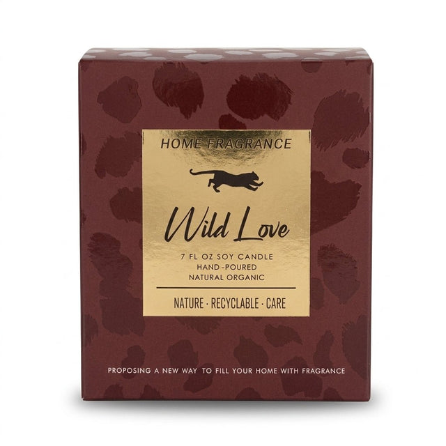 Home fragrance Wild Love Soy Candle – 7 oz Paluo Patchouli - Al Kabayel Discount CentreHome fragrance Wild Love Soy Candle – 7 oz Paluo PatchouliCandlesHOME FRAGRANCEAl Kabayel Discount Centre
